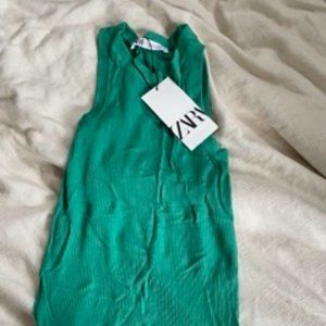 Zara Bright Green Tank